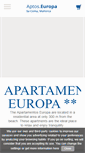 Mobile Screenshot of europaapartamentos.com